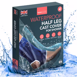 4 Waterproof Half Leg Cast Cover Plaster Protector Reuseable on Shower
