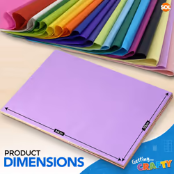 Coloured Tissue Paper For Wrapping Gifts - 100 sheets