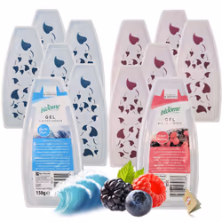 Solid Gel Air Freshener 150g Home Room Freshner - 12 pieces