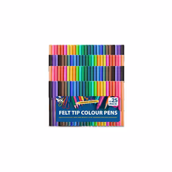100 Felt Tips Colouring Pens for Adults & Kids | Felt Tip Pens for Children | Drawing Coloured Pens Felt Pens, Colouring Pens ...
