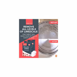16pk Kettle Descaler Tablets | Kettle Limescale Remover Kettle Descaler Sachets | Steriliser Descaler for Kettle Tablets Iron Descaler for Steam,