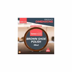 6pk Brown Shoe Polish for Leather 150ml Brown Boot Polish with Beeswax & Carnauba Wax for Lasting Shine Tan Shoe Polish for Leather Dark Brown Shoe