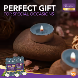 30pk Scented Tea Lights Candles | Various Perfumes - Spring Mountain