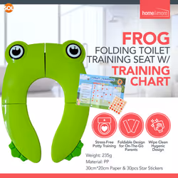 Baby Toilet Training Seat Potty Kids Toddler - Green Frog