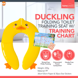 Baby Toilet Training Seat Potty Kids Toddler - Yellow Duckling