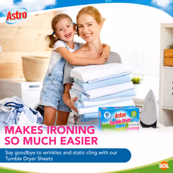 ) Tumble Dryer Sheets Fresh Linen Scented - 160 sheets (4 x 40pk