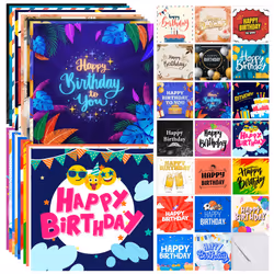 20pk Birthday Cards Female Male Mix with Envelopes - Mix A