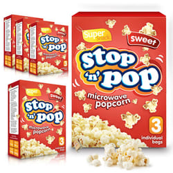 15 x 85g Microwave Popcorn | Butter, Salted, Sweet - SWEET