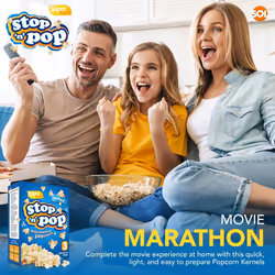 15 x 85g Microwave Popcorn | Butter, Salted, Sweet - SALTED