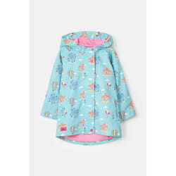 Olivia Kids Lightweight Waterproof Jacket - 4-5 Yrs, Carnival Print