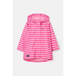 Olivia Kids Lightweight Waterproof Jacket - 4-5 Yrs, Bright Pink Stripe
