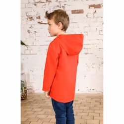 Ethan Kids Waterproof Jacket - 3-4 Yrs, Red