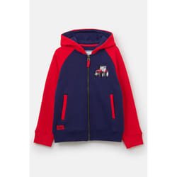 Jackson Kids Full Zip Hoodie - 7-8 Yrs, Red Tractor
