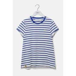 Causeway Womens T-Shirt - UK 20, Indigo Stripe