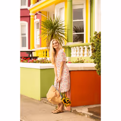 Frankie Womens Dress - UK 10, Summer Floral