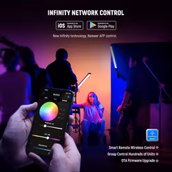 NEEWER RGB Light Wand with 2.4G/APP Control, Upgraded 360Â° Touchable