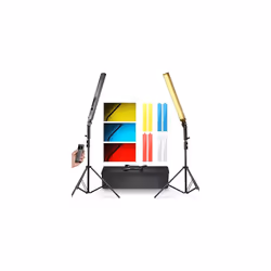 NEEWER BH20B 2 Pack LED Video Light Stick Kit