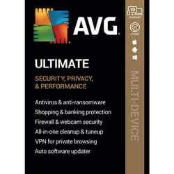AVG ULTIMATE FOR 10 DEVICES FOR 1 YEAR - 2025
