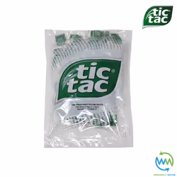 TIC TAC Mint PILLOW Pack INDIVIDUAL Wrapped SWEETS Portion MINTS Catering CANDY - 50 Packs