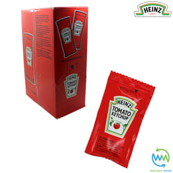 HEINZ TOMATO KETCHUP Sachets 11g 10ml RED SAUCE Individual Single Portion SACHET - 150 Sachets
