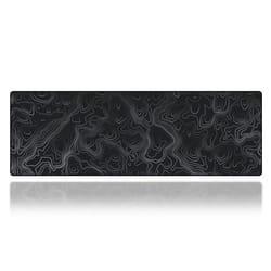 Gamer Boss - Gaming Mouse Pad - 36 x 12 Inches - 4mm Thick with Stitched Edges  Non-Slip Rubber Base  Premium Cloth Mousepad  Desk Mat for Laptop  Key