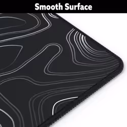 Gamer Boss - Gaming Mouse Pad - 36 x 12 Inches - 4mm Thick with Stitched Edges  Non-Slip Rubber Base  Premium Cloth Mousepad  Desk Mat for Laptop  Key