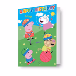 PEPPA PIG LENTICULAR 3D-EFFECT CARD