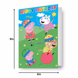 PEPPA PIG LENTICULAR 3D-EFFECT CARD