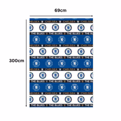 Chelsea FC 3m Roll Wrapping Paper