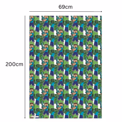 Minecraft Gift Wrap Roll 2m