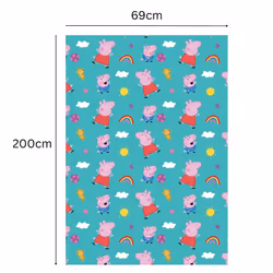 Peppa Pig Gift Wrap Roll 2m