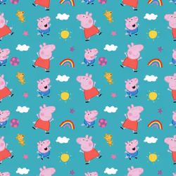 Peppa Pig Gift Wrap Roll 2m