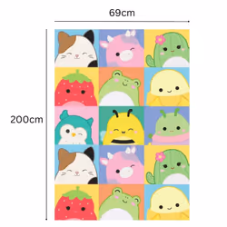 Squishmallows Gift Wrap Roll 2m