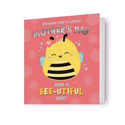 Squishmallows Bee-Utiful Mother's Day Card