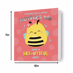 Squishmallows Bee-Utiful Mother's Day Card