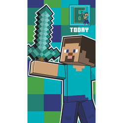 Minecraft Age Sticker Birthday Card