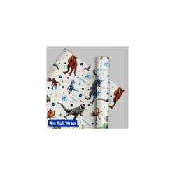 Jurassic World 4m Roll Wrapping Paper