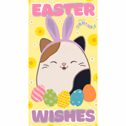 Squishmallows Easter Card