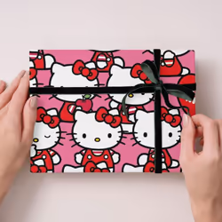 Hello Kitty 2 Sheet 2 Tag Gift Wrap