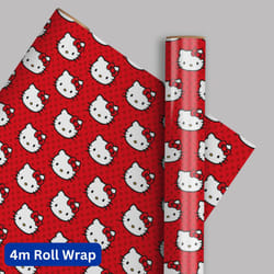 Hello Kitty 4m Roll Wrapping Paper