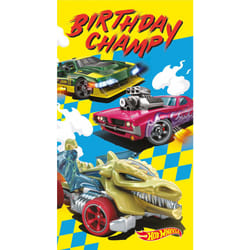 Hot Wheels Birthday Card