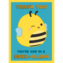 Squishmallows Thank You Card