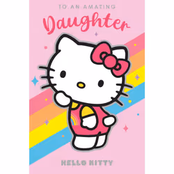 Hello Kitty Daughter Birthday Card