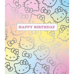 Hello Kitty Birthday Card