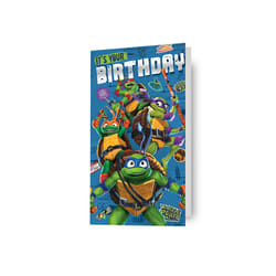 Teenage Mutant Ninja Turtles Birthday Card