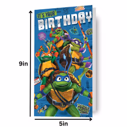 Teenage Mutant Ninja Turtles Birthday Card