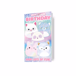 Squishmallow 'It's Your Birthday' Birthday Card