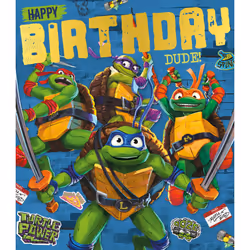 Teenage Mutant Ninja Turtles Movie 'Happy Birthday' Card