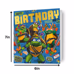Teenage Mutant Ninja Turtles Movie 'Happy Birthday' Card
