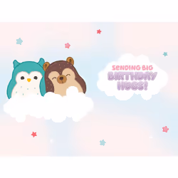 Squishmallows 'Daughter' Birthday Card